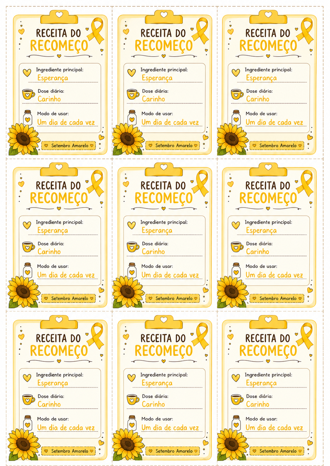 Receita da Esperança